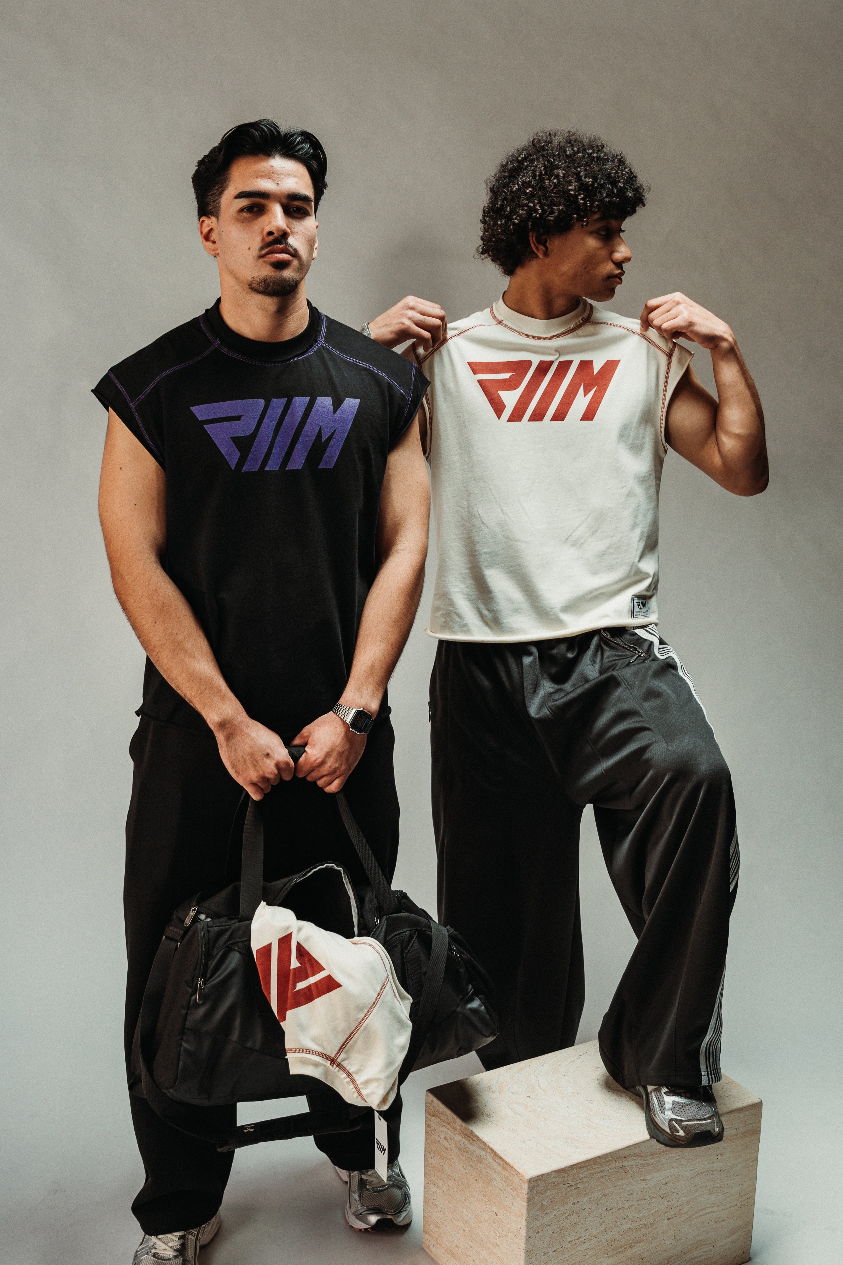 'The Motion' Tank UBE & BLACK