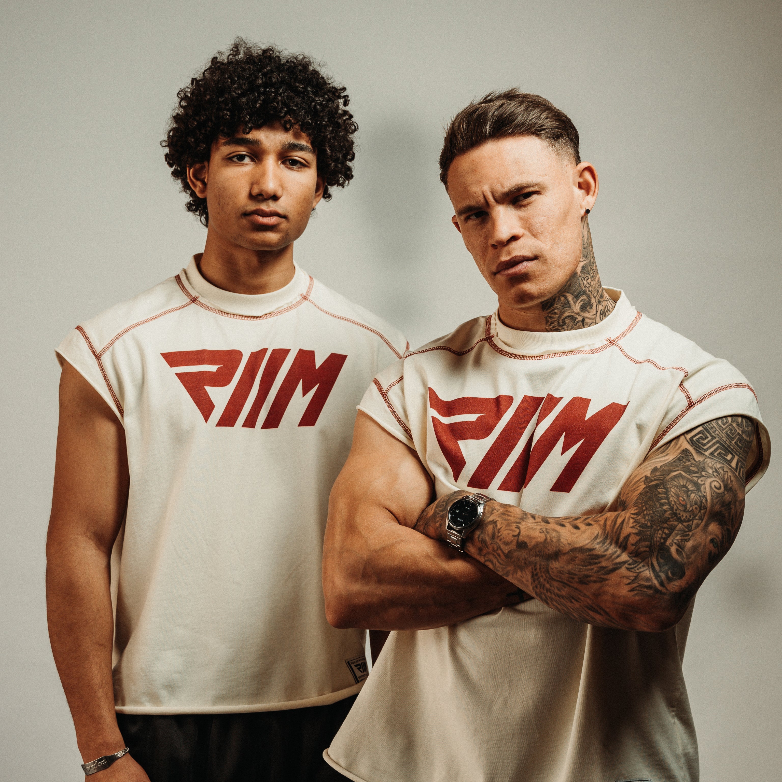 'The Motion' Tank KREMA MAROON