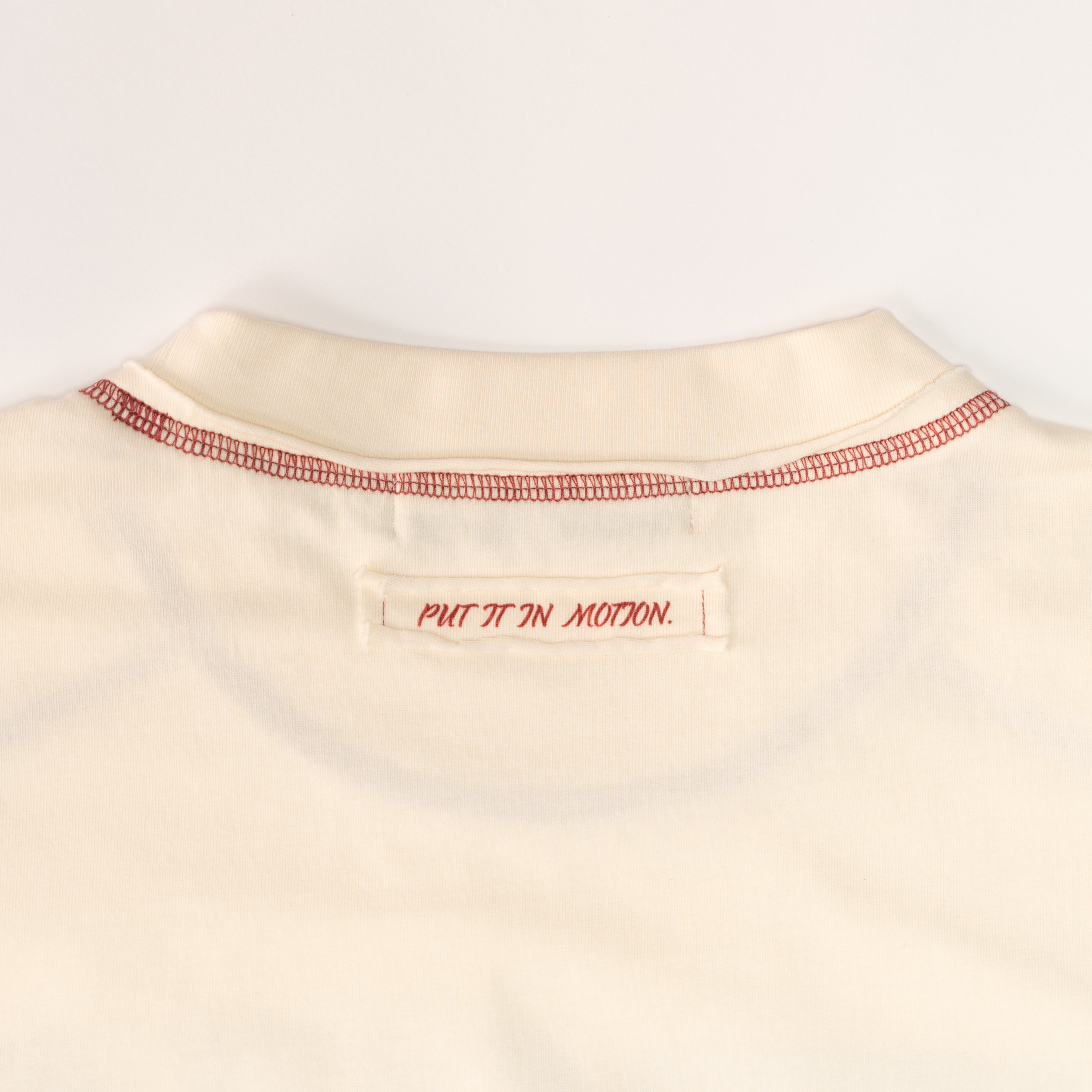 'The Motion' Tank KREMA MAROON