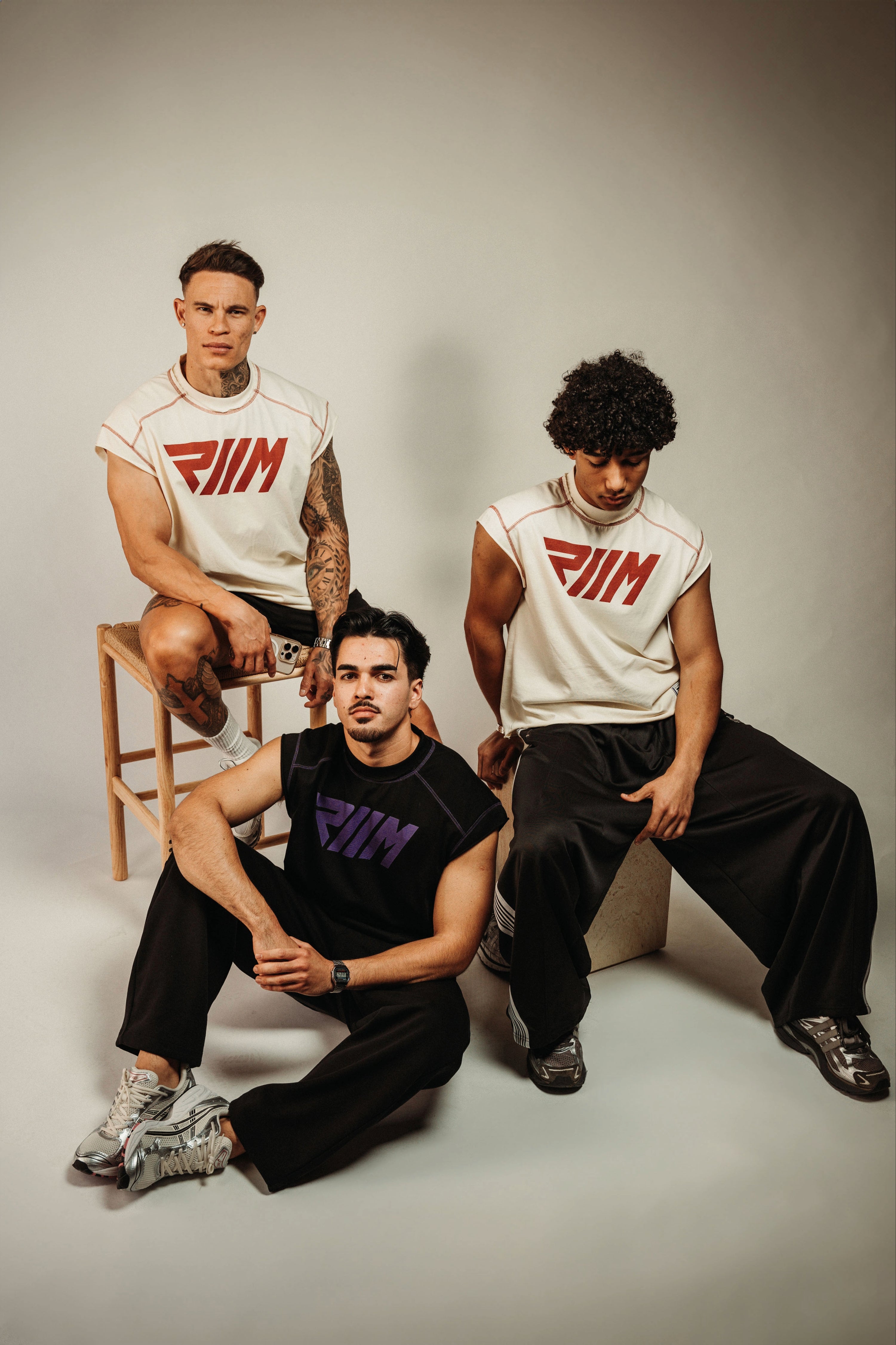 'The Motion' Tank UBE & BLACK