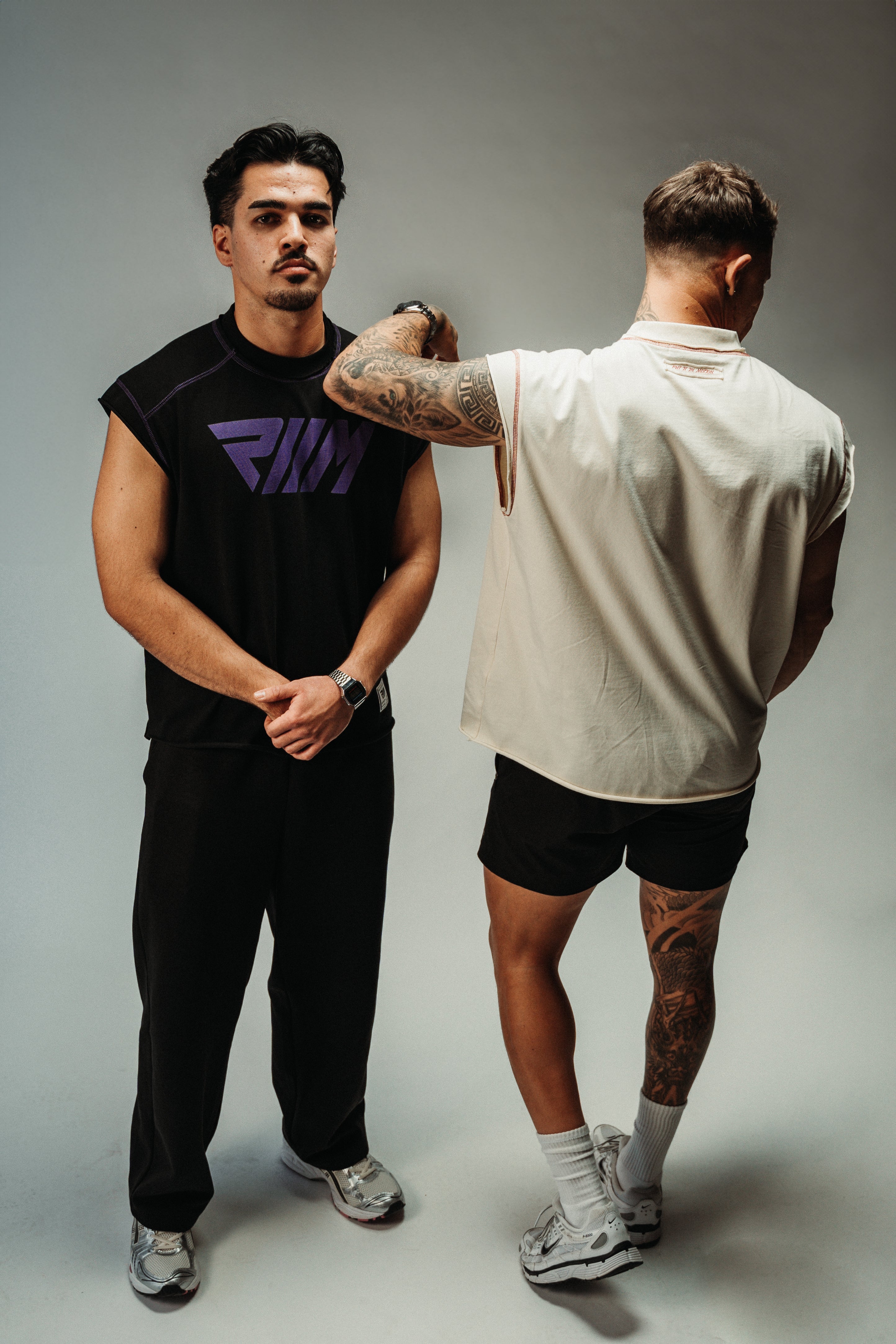 'The Motion' Tank UBE & BLACK